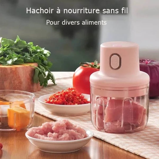 🔥Promotion du dernier jour 49% DE RÉDUCTION🎁Hachoir alimentaire sans fil