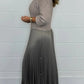 🔥49% de réduction🍂Pull à manches longues et robe à bas plissé de couleur unie pour femmes