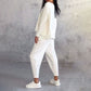 🎉Soldes du dernier jour - 49% de réduction🌹Ensemble 2 pièces haut à manches longues et pantalon à col rond