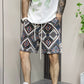 Ethnic Style Loose Fit Shorts for Men