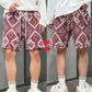 Ethnic Style Loose Fit Shorts for Men