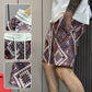 Ethnic Style Loose Fit Shorts for Men