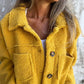 🍂49% de réduction🍂Veste Courte et Chaude avec Col à Revers pour Femmes