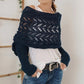 💞HEISSER VERKAUF 49% RABATT💞Châle en tricot découpé à doubles manches pour femmes