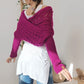 💞HEISSER VERKAUF 49% RABATT💞Châle en tricot découpé à doubles manches pour femmes