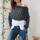 💞HEISSER VERKAUF 49% RABATT💞Châle en tricot découpé à doubles manches pour femmes