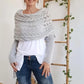 💞HEISSER VERKAUF 49% RABATT💞Châle en tricot découpé à doubles manches pour femmes