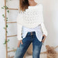 💞HEISSER VERKAUF 49% RABATT💞Châle en tricot découpé à doubles manches pour femmes