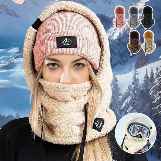 🔥Protection contre le froid 49% DE RÉDUCTION🔥Masque de ski à capuche Sherpa