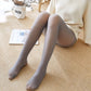 🔥Dernier jour 49% de réduction🔥 Collants élastiques imitation jambes impeccables, doublés de peluche chaude translucide