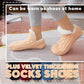 (Cadeau de Noël) Chaussures à chaussettes épaisses en velours