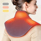 Coussin Chauffant Électrique pour le Cou et les Épaules avec Vibration