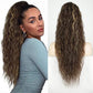 🔥Réduction De 50%🥰Extension de cheveux bouclés et ondulés avec queue de cheval