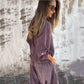 Ensemble Tendance et Ample en Deux Pièces pour Femmes : Haut Boutonné et Pantalon