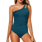 🩱Soldes du dernier jour - 49% de réduction🎉Maillot de Bain Une Pièce Asymétrique pour Femmes